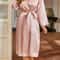 Long Thin Home Robe Lightweight Draping Lazy Chic Loungewear 6