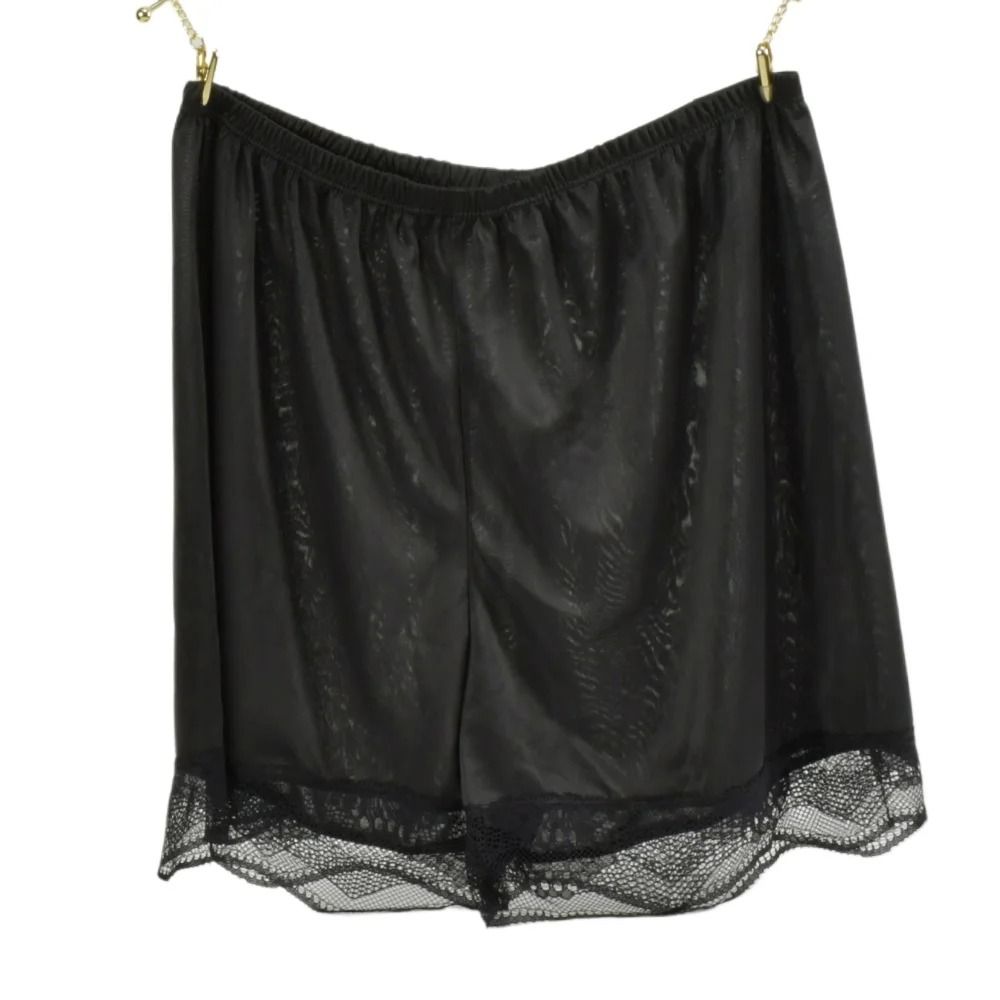 Silky Smooth Pajama Shorts Breathable Lace Home Underwear 9