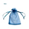 Drawable Organza Gift Bags Transparent Jewelry Wedding Pouches 9