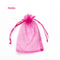 Drawable Organza Gift Bags Transparent Jewelry Wedding Pouches 8
