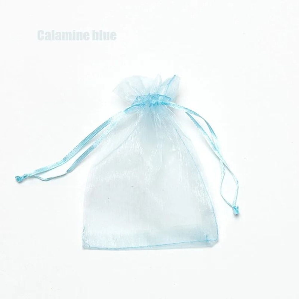 Drawable Organza Gift Bags Transparent Jewelry Wedding Pouches 22