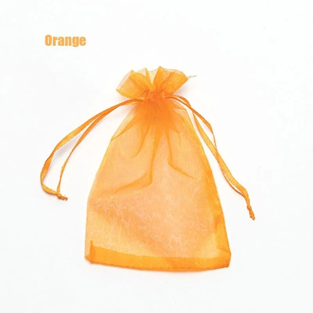 Drawable Organza Gift Bags Transparent Jewelry Wedding Pouches 23