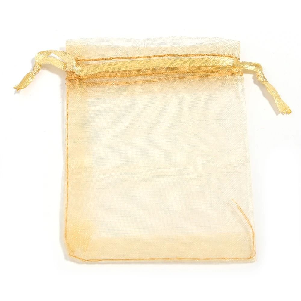 Drawable Organza Bags Transparent Jewelry Wedding Pouches 10