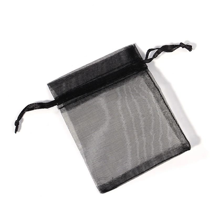 Drawable Organza Bags Transparent Jewelry Wedding Pouches 7