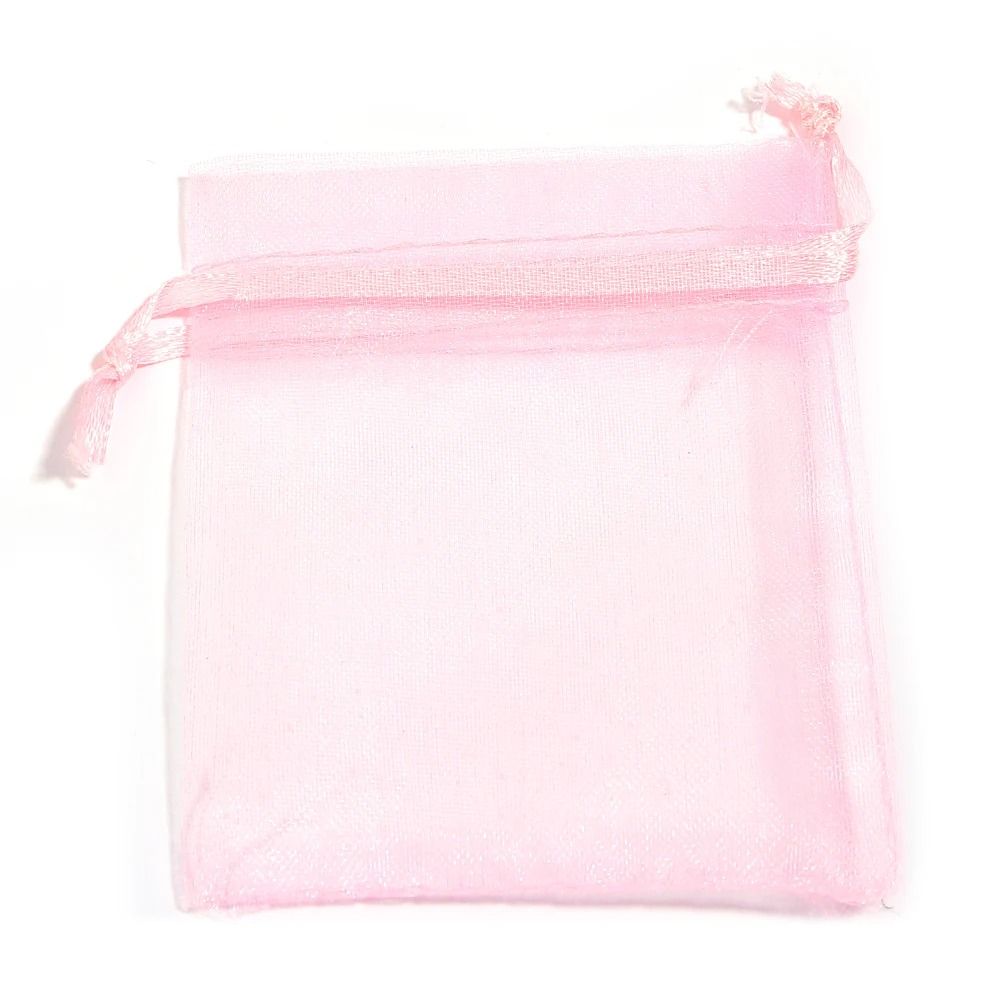 Drawable Organza Bags Transparent Jewelry Wedding Pouches 12