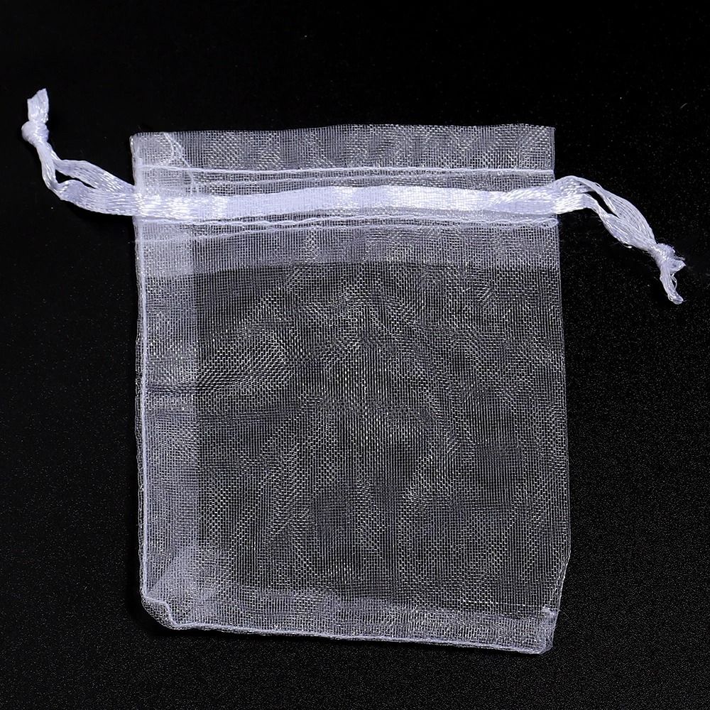 Drawable Organza Bags Transparent Jewelry Wedding Pouches 13
