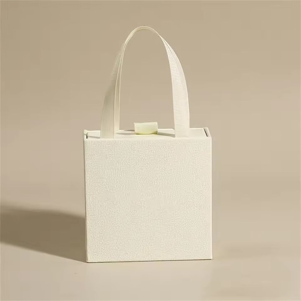 Jewelry Drawer Box With Handle Portable Wedding Travel Organizer 11