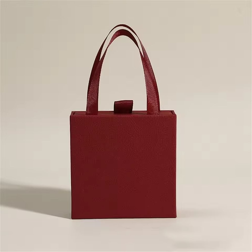 Jewelry Drawer Box With Handle Portable Wedding Travel Organizer 12