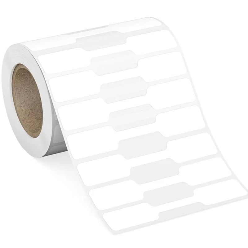 Blank Paper Jewelry Price Tags SelfAdhesive Hangtags 8