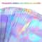 Holographic Resealable Deodorant Bags 20 Pcs Iridescent Pouches 4