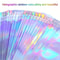 Holographic Resealable Deodorant Bags 20 Pcs Iridescent Pouches 4