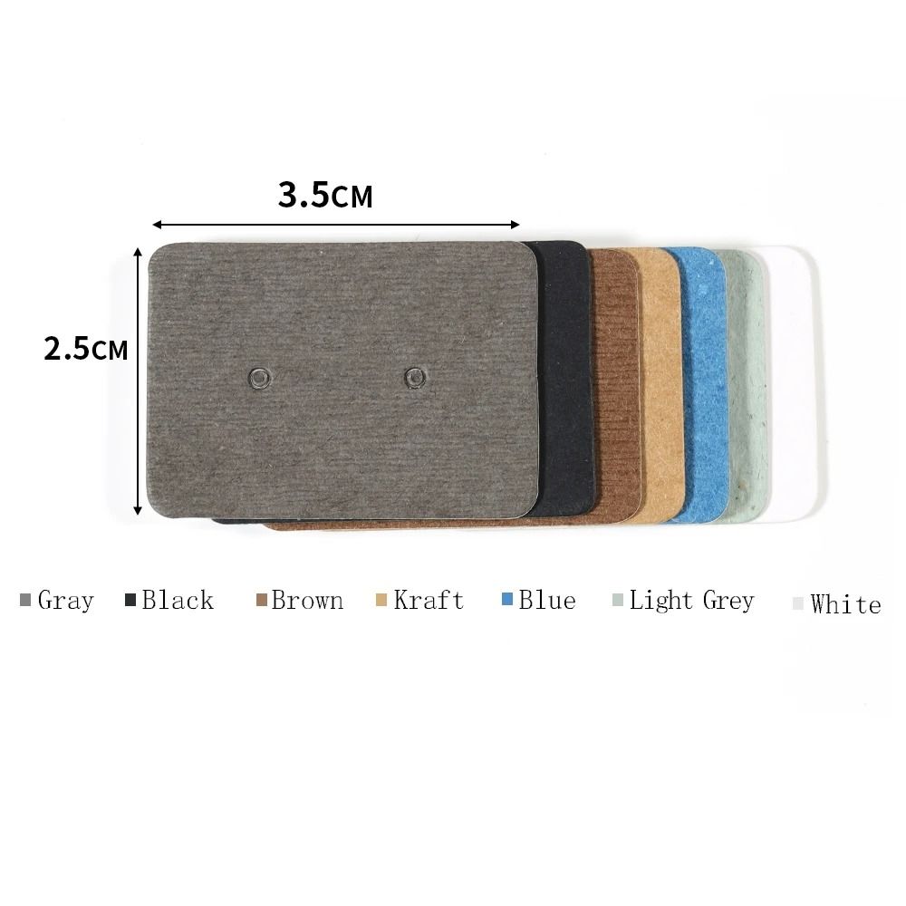 Earring Display Cards 50 Pcs Jewelry Packaging Set 5