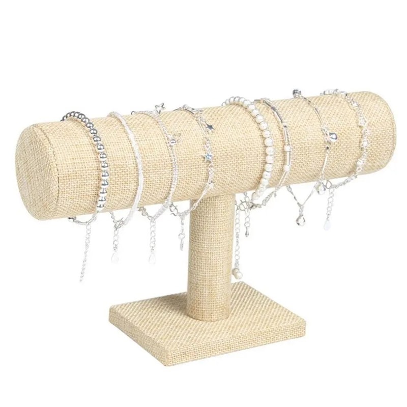 Velvet Bracelet Watch Display Rack Upright Jewelry Organizer 9