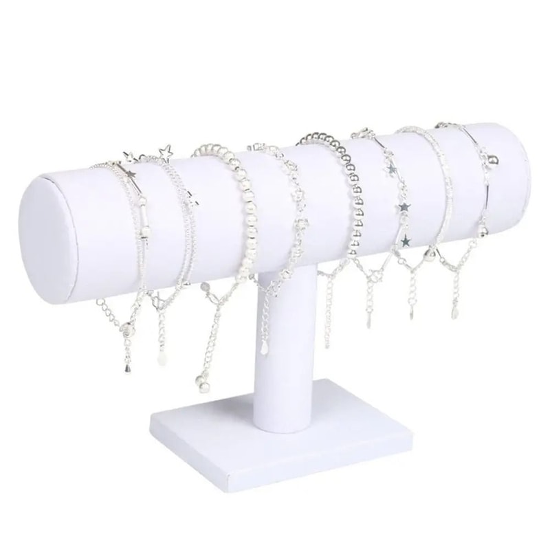Velvet Bracelet Watch Display Rack Upright Jewelry Organizer 11