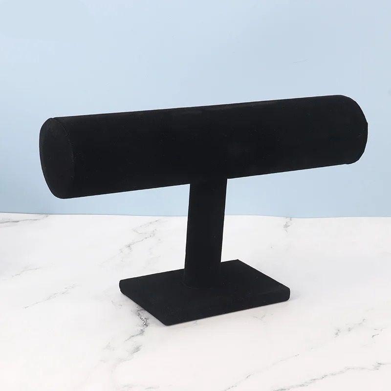 TBar Jewelry Watch Display Stand Velvet Bracelet Rack 7