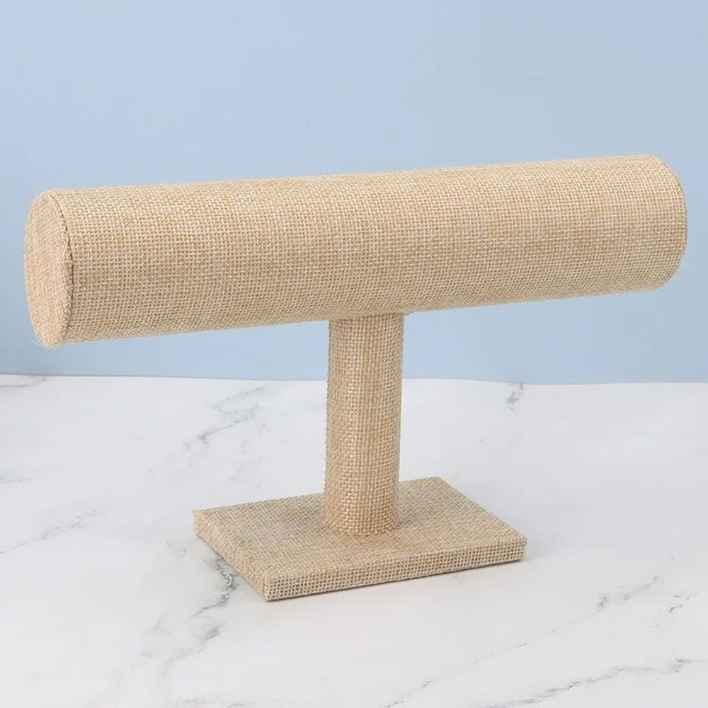 TBar Jewelry Watch Display Stand Velvet Bracelet Rack 8