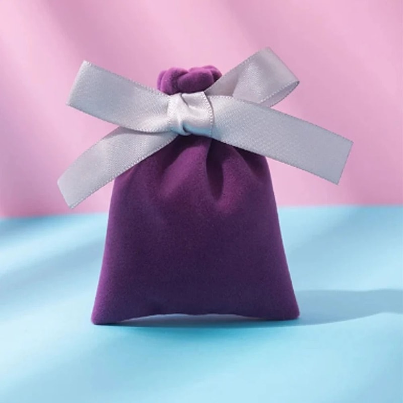 Velvet Jewelry Bags 10 Pcs Suede Gift Packaging 13