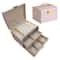 Lock Arch ThreeLayer Jewelry Box Secure AllinOne Storage 9