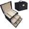 Lock Arch ThreeLayer Jewelry Box Secure AllinOne Storage 7