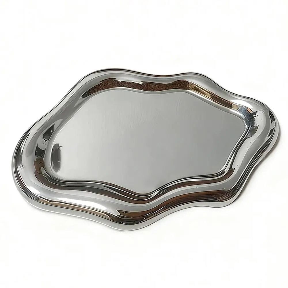 CloudShaped Jewelry Storage Tray Creative Electroplated Desktop Dish 7