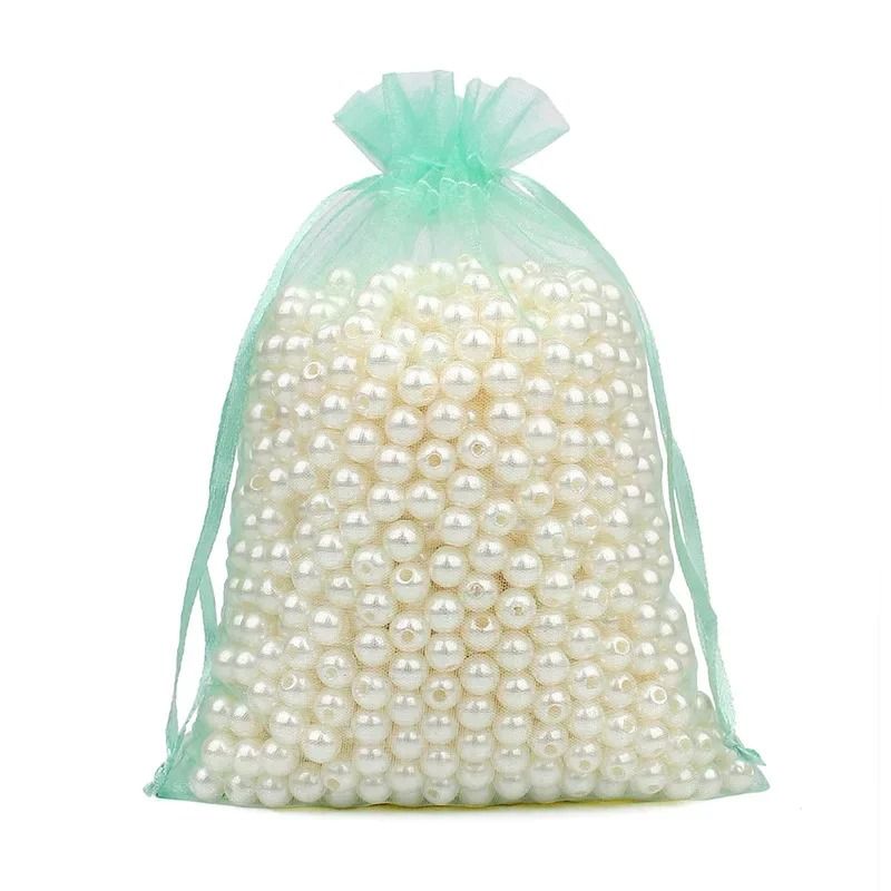 Elegant Drawstring Jewelry Pouches 50 Pcs Gift Party Bags 5