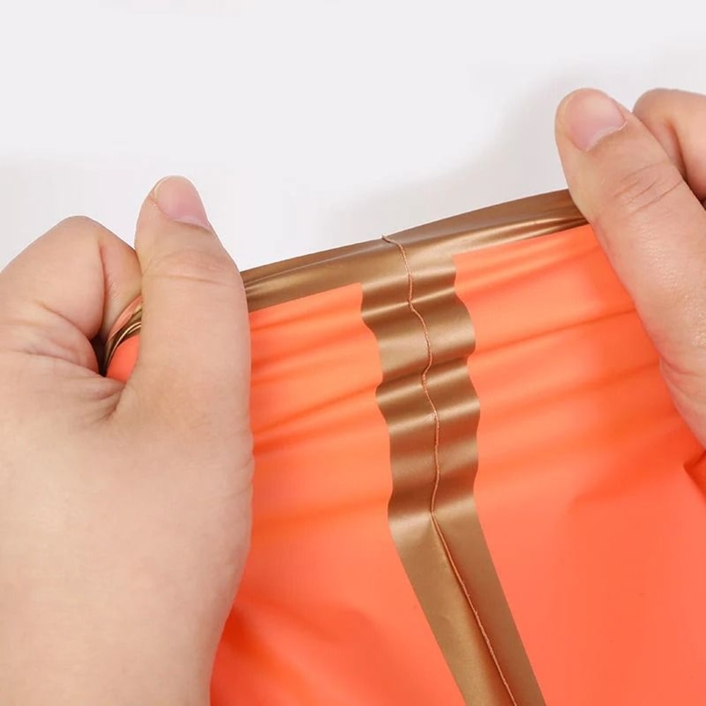 Gemini Said Phnom Penh Frosted Shopping Bags 50 Pcs Luxury GoldEdge Packaging 5