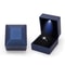 LED Lighted Jewelry Box Heart Square Velvet Proposal Cases 17