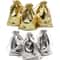Metallic Gold Drawstring Pouches 50 Pcs Small Business Gifting Supplies 4