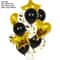 Rose Gold Confetti Balloon Set 14 Pcs Birthday Wedding Party Decorations 12