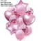 Rose Gold Confetti Balloon Set 14 Pcs Birthday Wedding Party Decorations 8