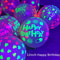 Fluorescent GlowintheDark Balloons 10 Pcs Luminous Heart Decor 1