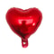 Heart Foil Balloon Set 10 Pcs Romantic Decor Supplies 5