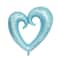 40Inch Giant Hook Heart Foil Balloon Interlocking Romantic Decor 6