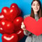Classic Red Heart Latex Balloons 10 Pcs Romantic Decor Set 3