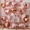 Heart Shape Foil Balloon Set 10 Pcs Premium Marriage Party Decor 2