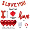 I LOVE YOU Balloon Petal Set Ultimate Romantic Proposal Kit 6