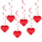 Heart Love Spiral Swirls 6 Pcs Romantic Hanging Garland Set 4