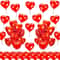 18Inch Red Love Heart Foil Balloons 10 Pcs Classic Romantic Decor 4