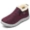 Womens Waterproof Winter Snow Boots Plush FurLined Ankle Boots 8