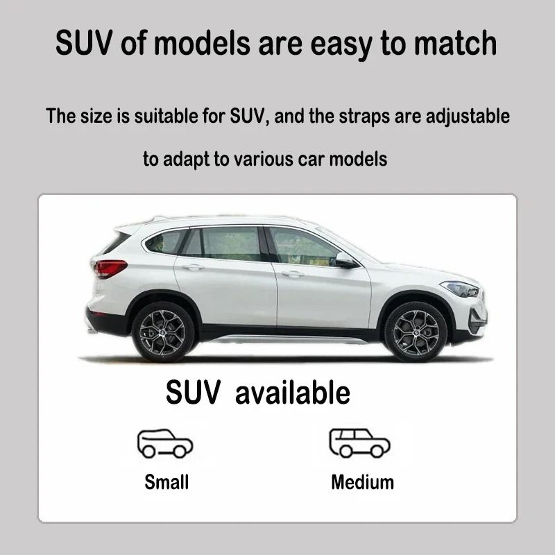 Universal Waterproof SUV Cargo Liner HeavyDuty Trunk Protection 4