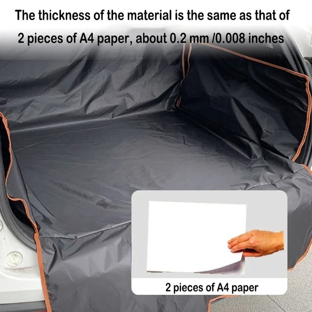 Universal Waterproof SUV Cargo Liner HeavyDuty Trunk Protection 5