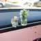 CarMounted Bunny Floral Ornament Healing Mini Vase Car Fragrance 8