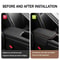 Leather Car Armrest Box Pad Center Console Protector With Storage Pocket 4