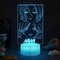3D Anime Nana LED Night Light MangaInspired Bedroom Decoration 9