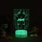 3D Anime Nana LED Night Light MangaInspired Bedroom Decoration 2