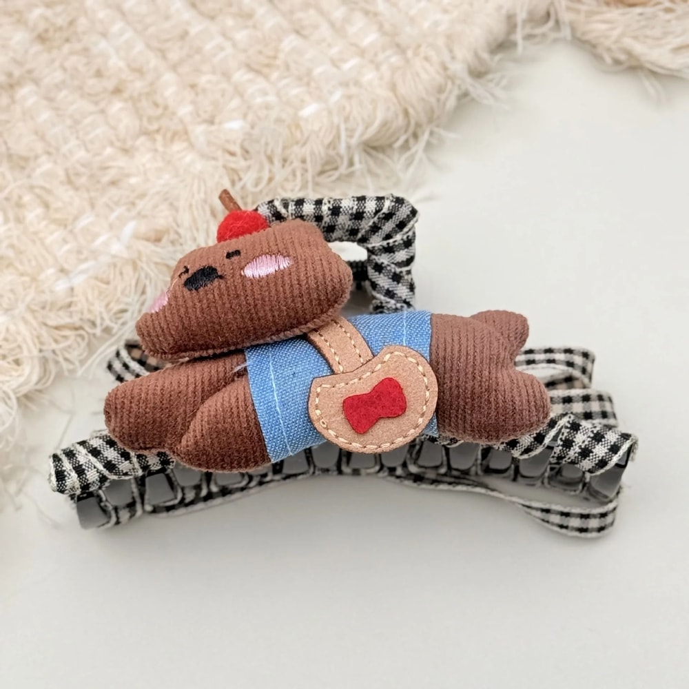 Cute Cartoon Dog Claw Clips Sweet Style Hair Accessory 5