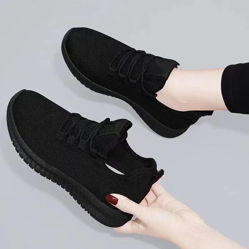 Womens Breathable Platform Sneakers Fashion Casual Korean Running Shoes 1