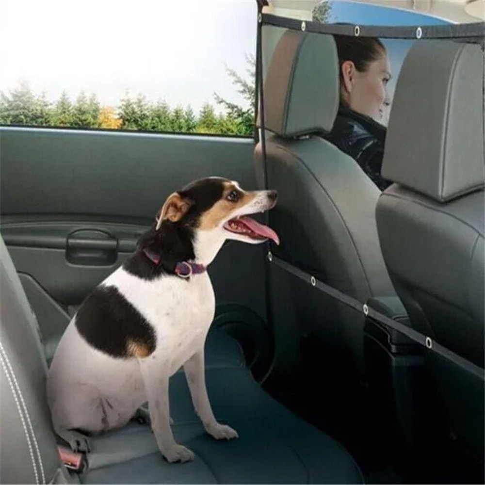 Car Pet Safety Isolation Net AntiCollision Travel Barrier 3