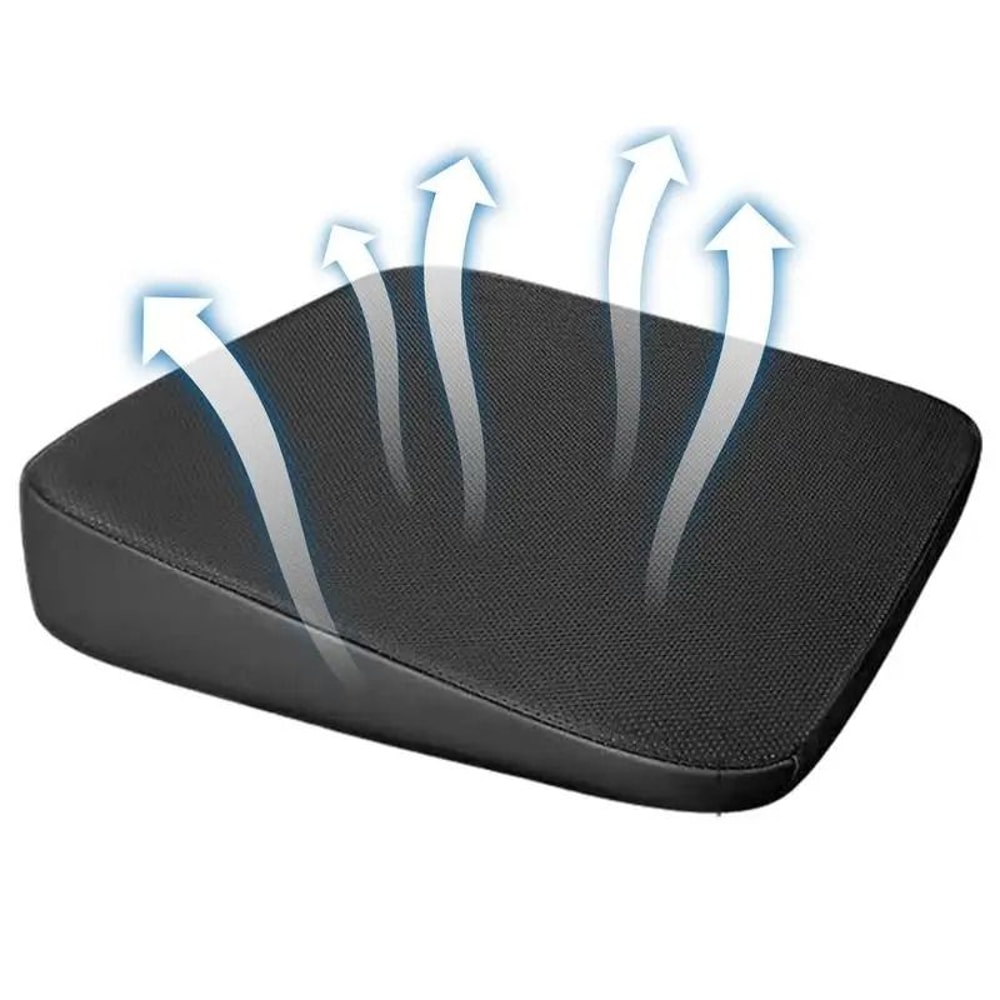 Wedge Car Seat Cushion Ergonomic Adult Booster Pad For Drivers 1