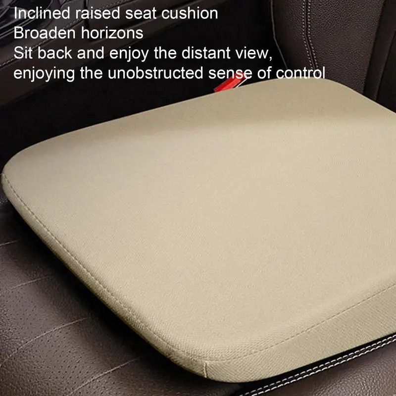 Wedge Car Seat Cushion Ergonomic Adult Booster Pad For Drivers 3